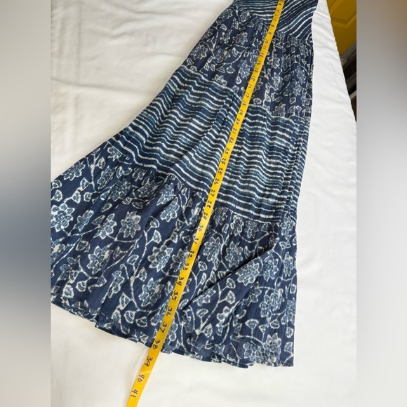 Chaps Blue Floral Maxi Skirt - Picture 15 of 15
